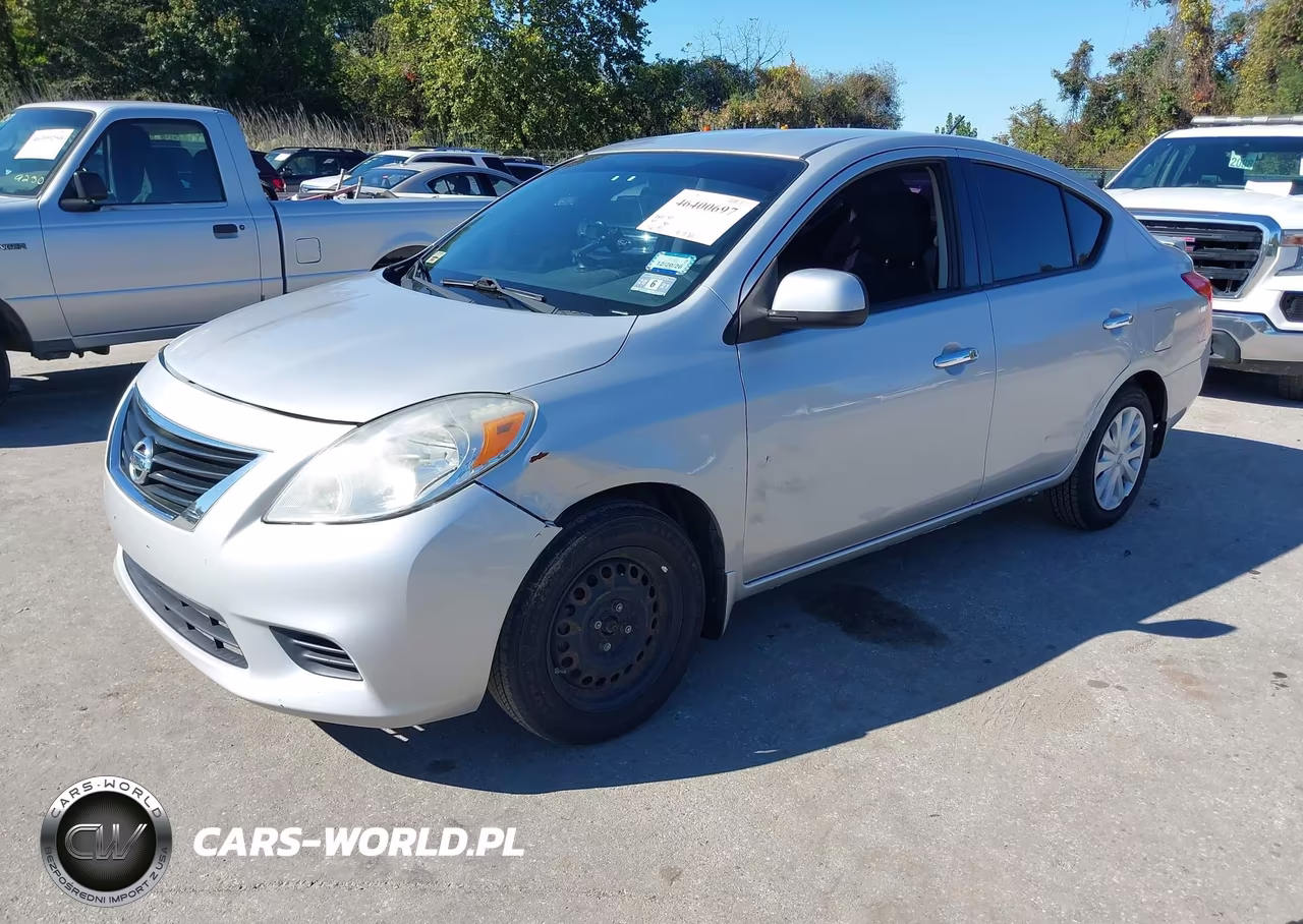 2014 Nissan Versa 1.6 Sv VIN:3N1CN7AP5EL853560 - 2