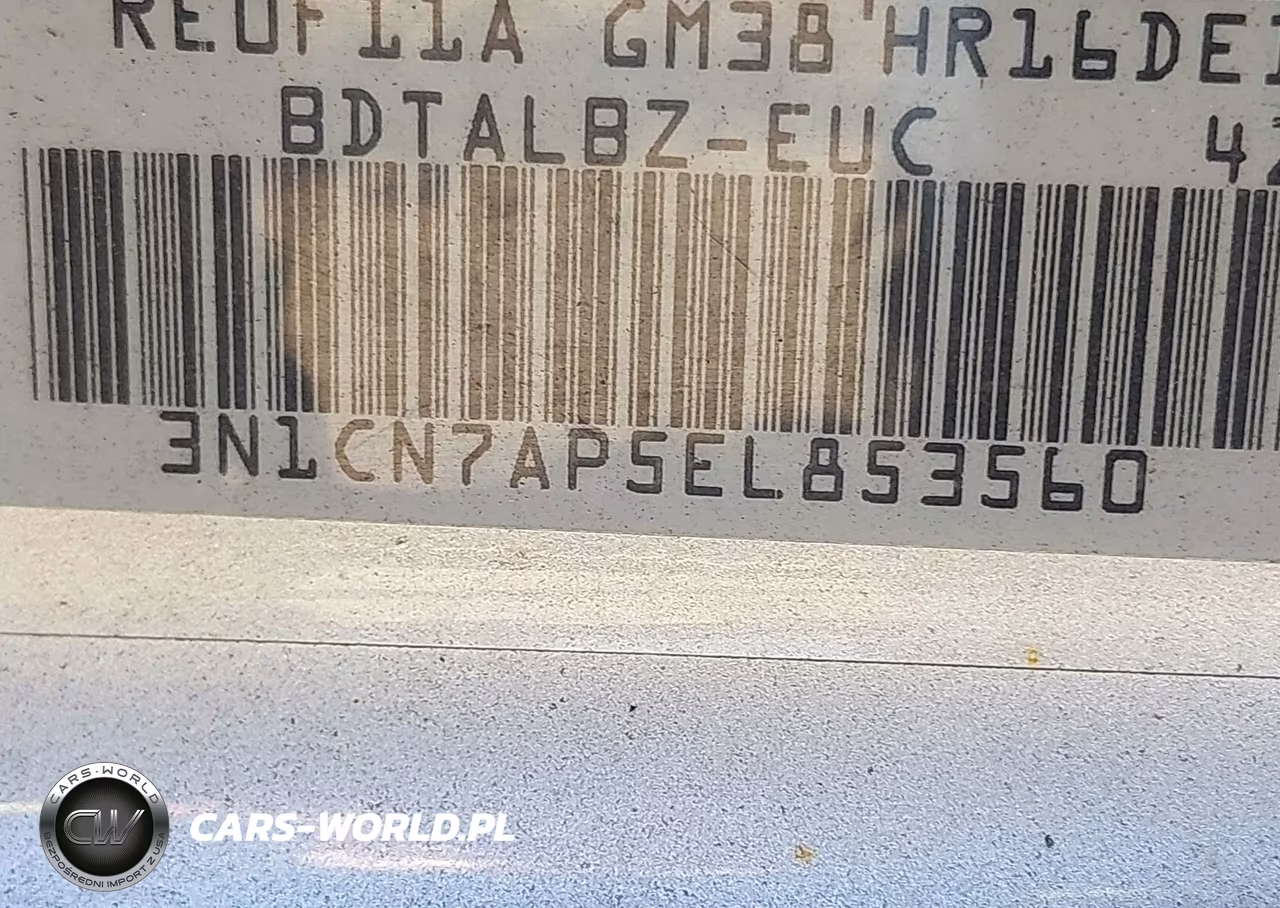 2014 Nissan Versa 1.6 Sv VIN:3N1CN7AP5EL853560 - 9