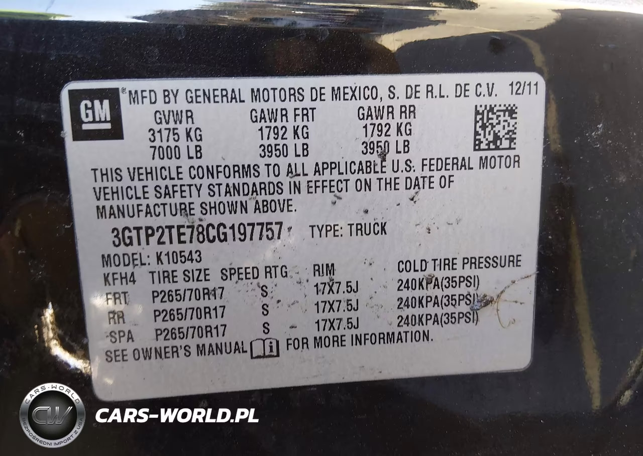 2012 GMC Sierra 1500 Work Truck VIN:3GTP2TE78CG197757 - 9