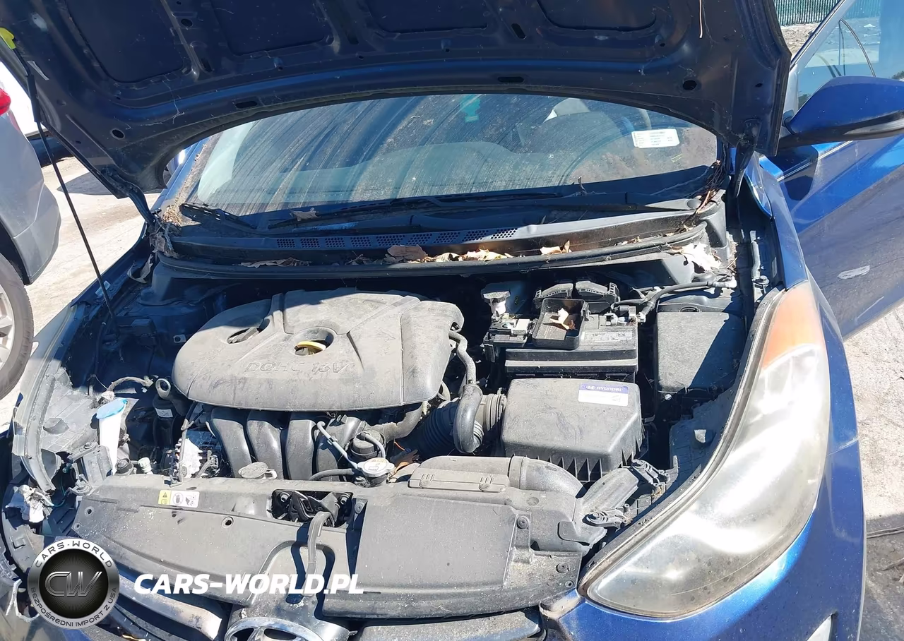 2013 Hyundai Elantra Limited VIN:KMHDH4AEXDU676462 - 10