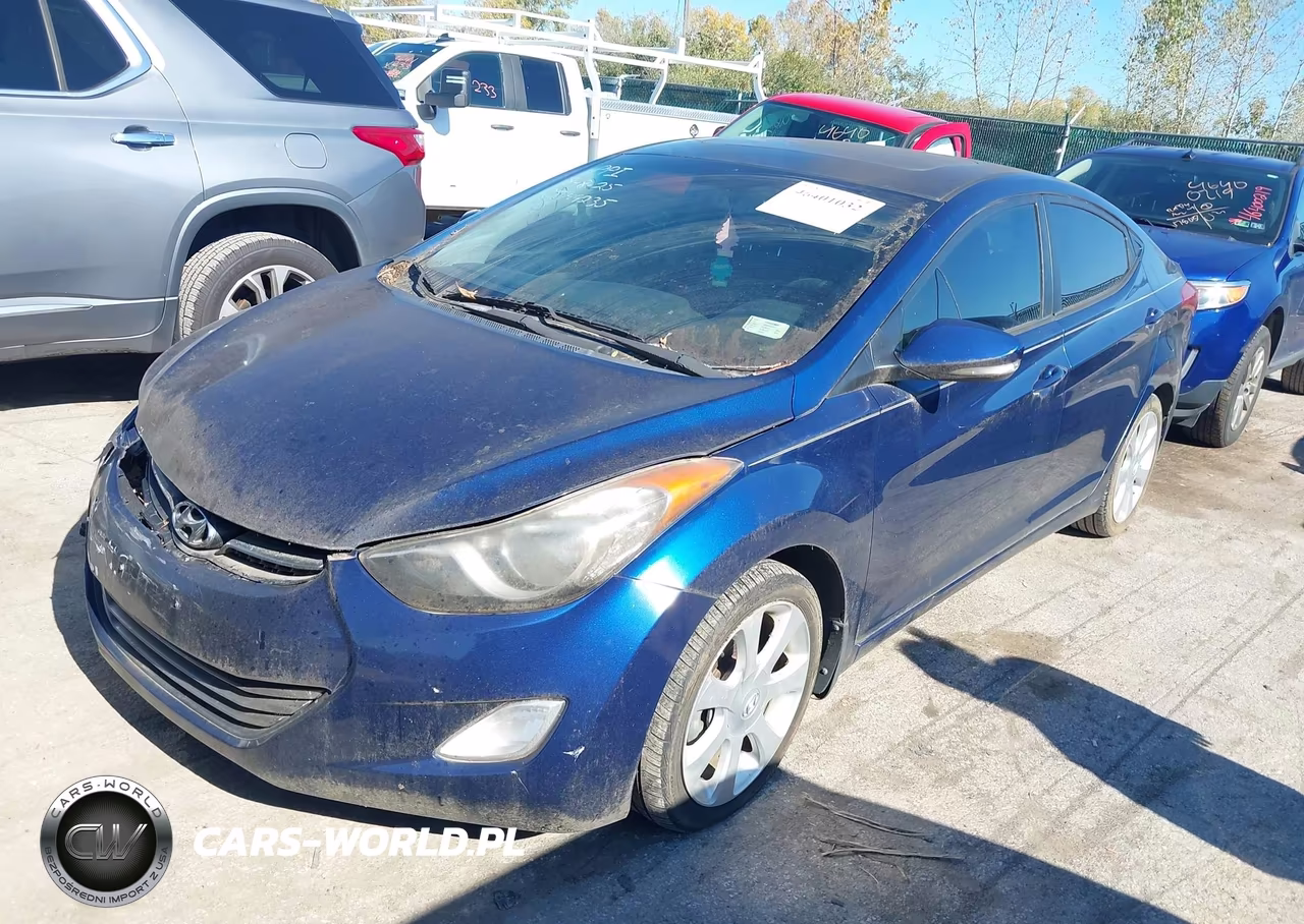 2013 Hyundai Elantra Limited VIN:KMHDH4AEXDU676462 - 2