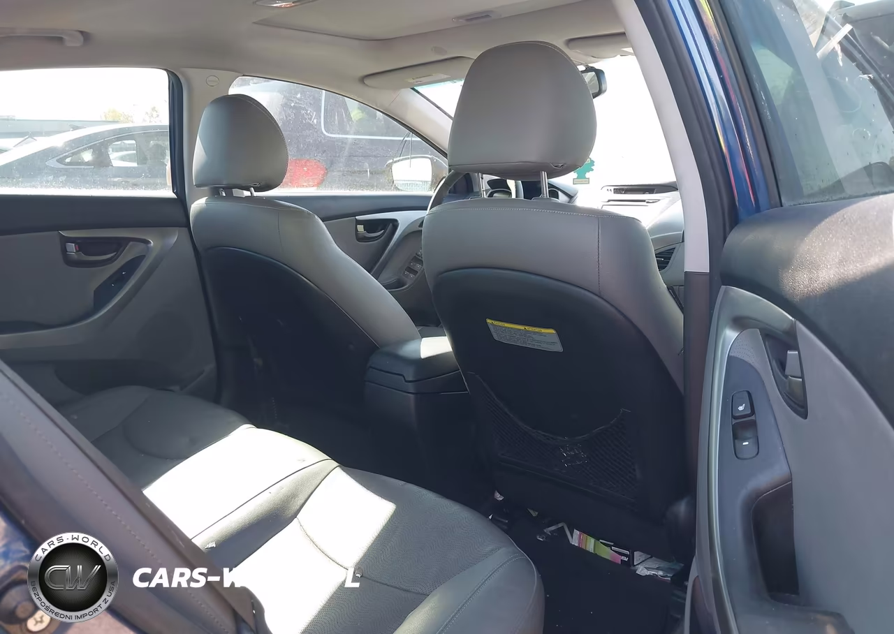 2013 Hyundai Elantra Limited VIN:KMHDH4AEXDU676462 - 8