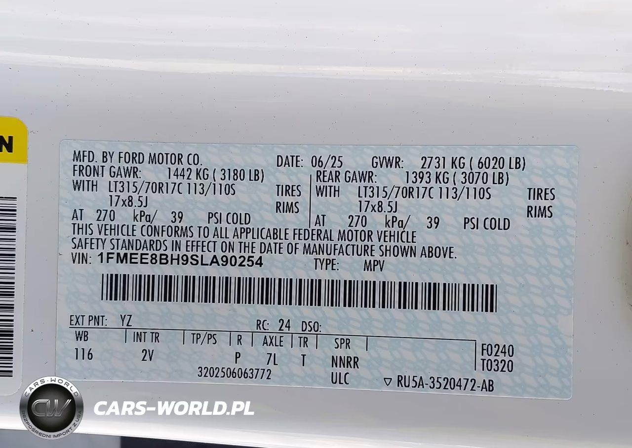 2025 Ford Bronco Outer Banks VIN:1FMEE8BH9SLA90254 - 9