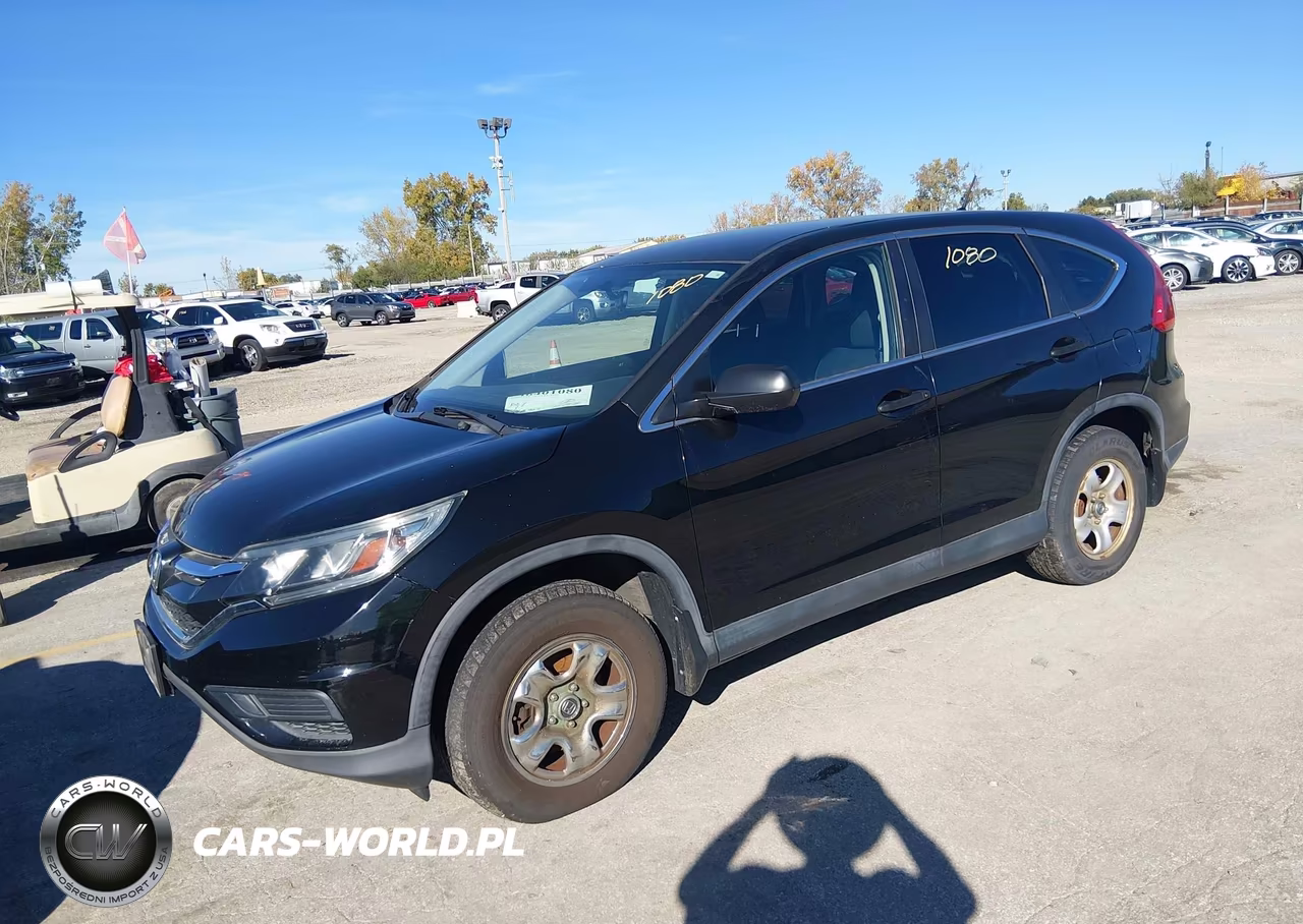 2015 Honda Cr-V Lx VIN:5J6RM4H34FL013384 - 2