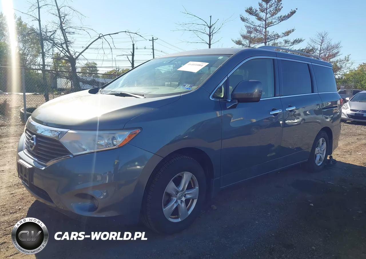 2013 Nissan Quest Sv VIN:JN8AE2KP1D9065926 - 2