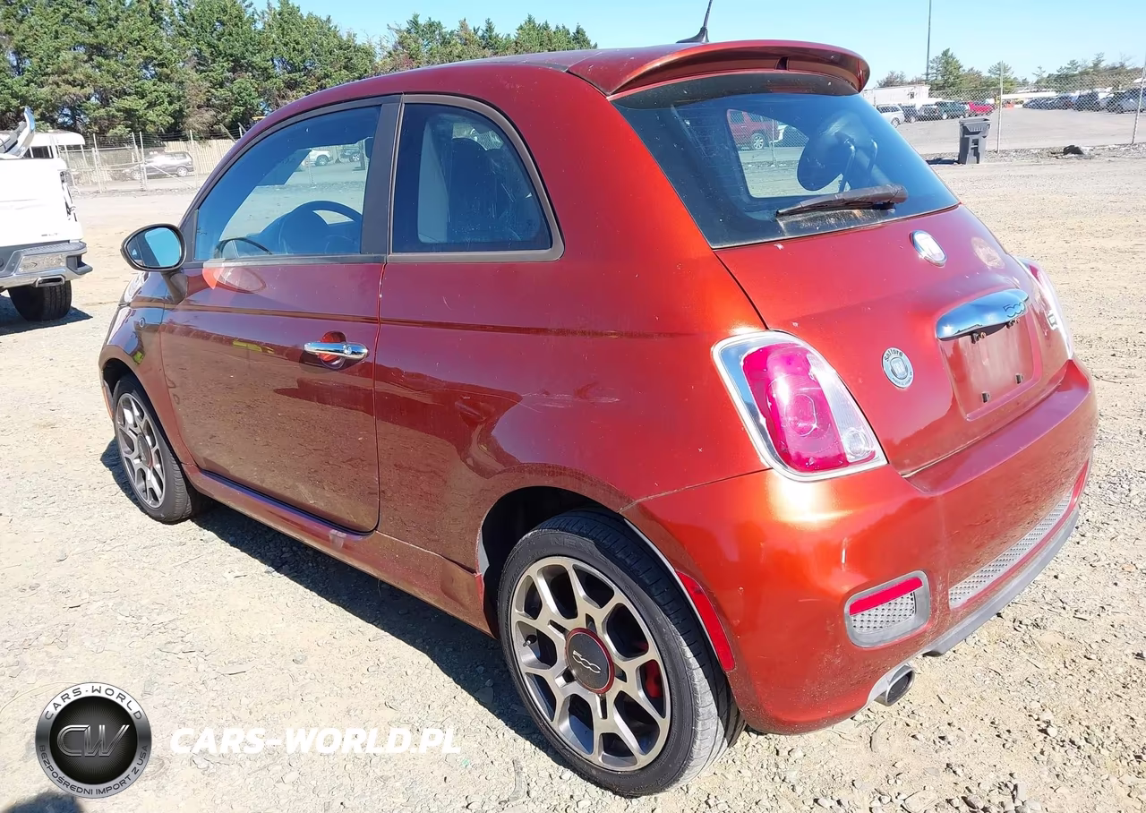 2012 Fiat 500 Sport VIN:3C3CFFBR1CT382819 - 3