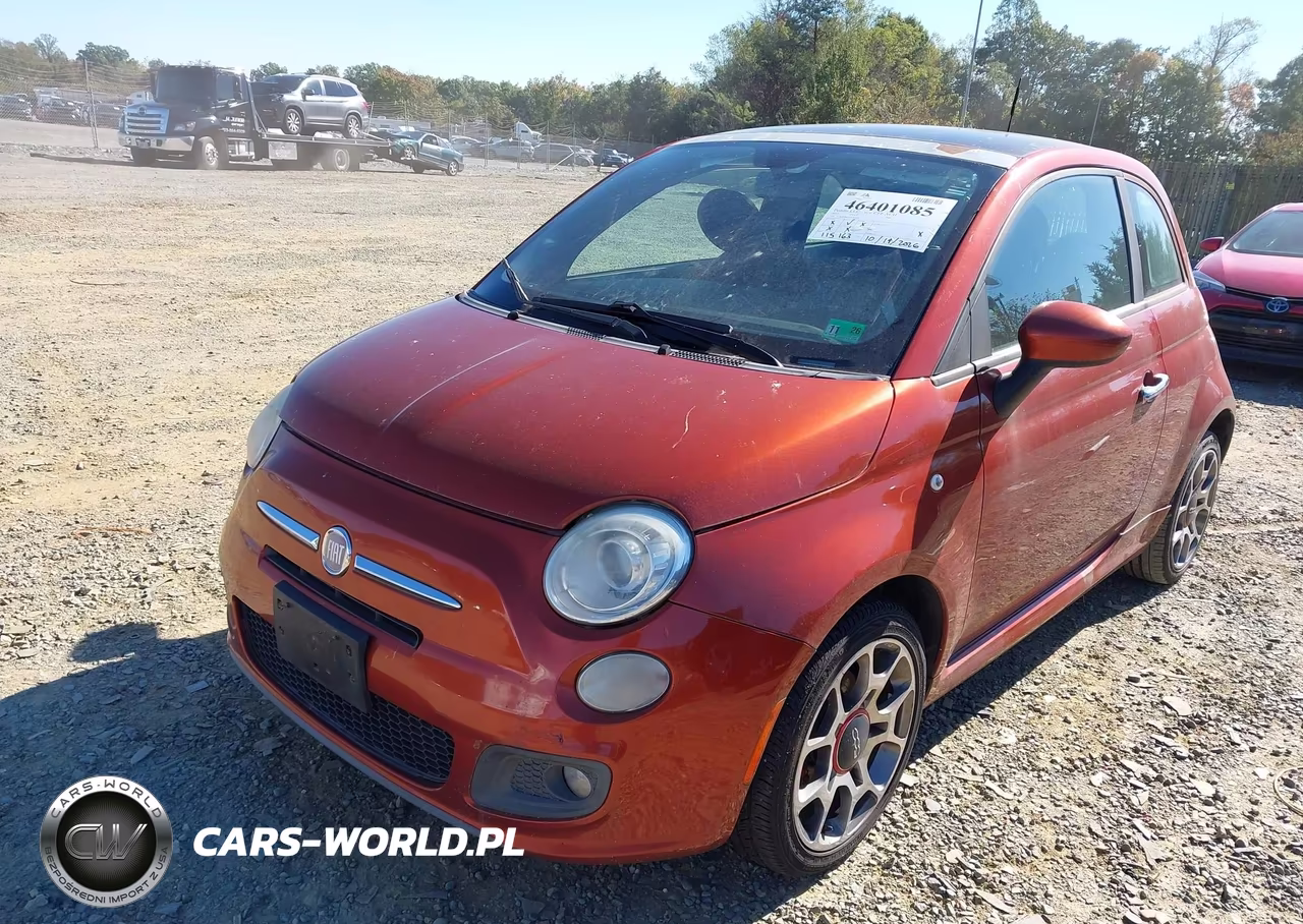 2012 Fiat 500 Sport VIN:3C3CFFBR1CT382819 - 6