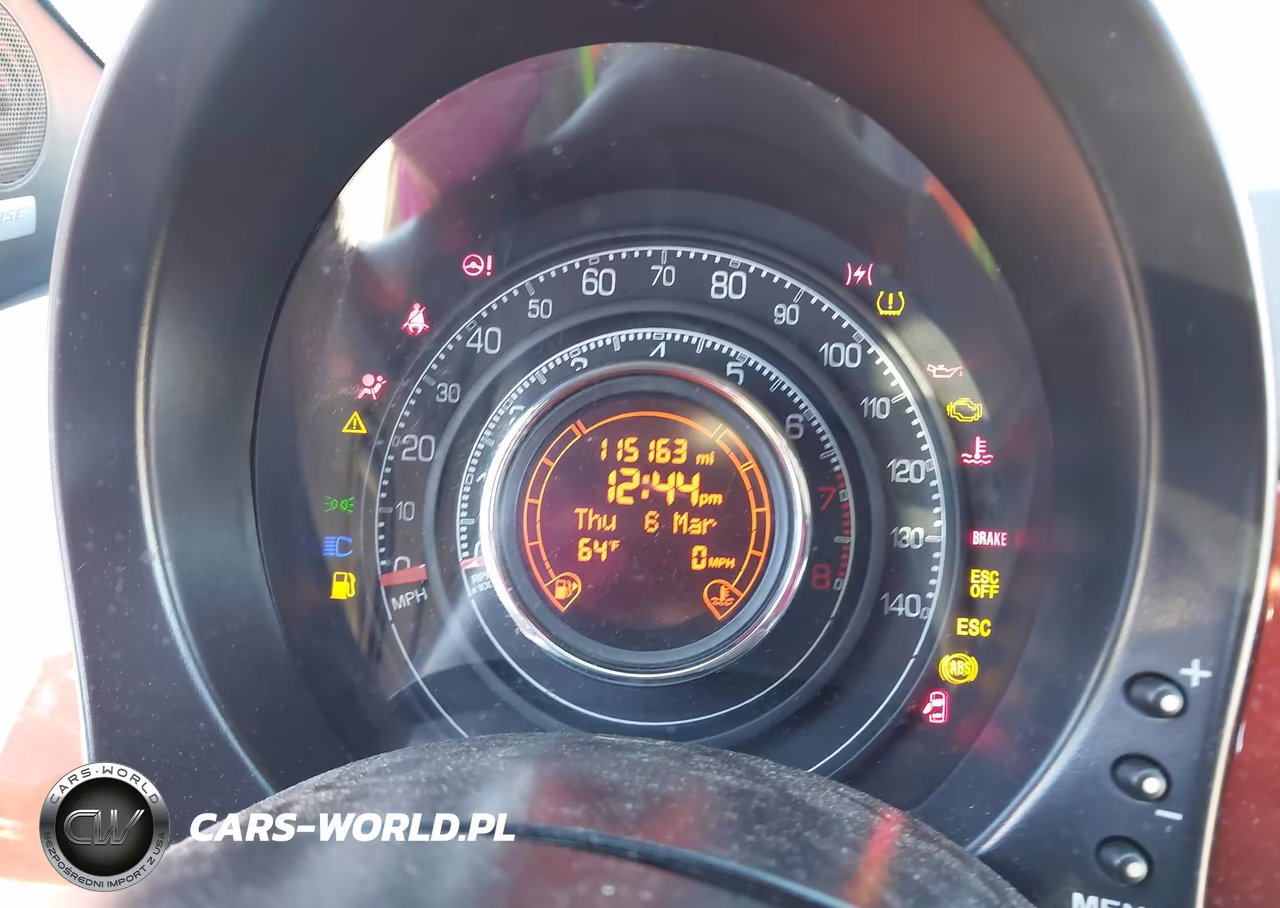 2012 Fiat 500 Sport VIN:3C3CFFBR1CT382819 - 7