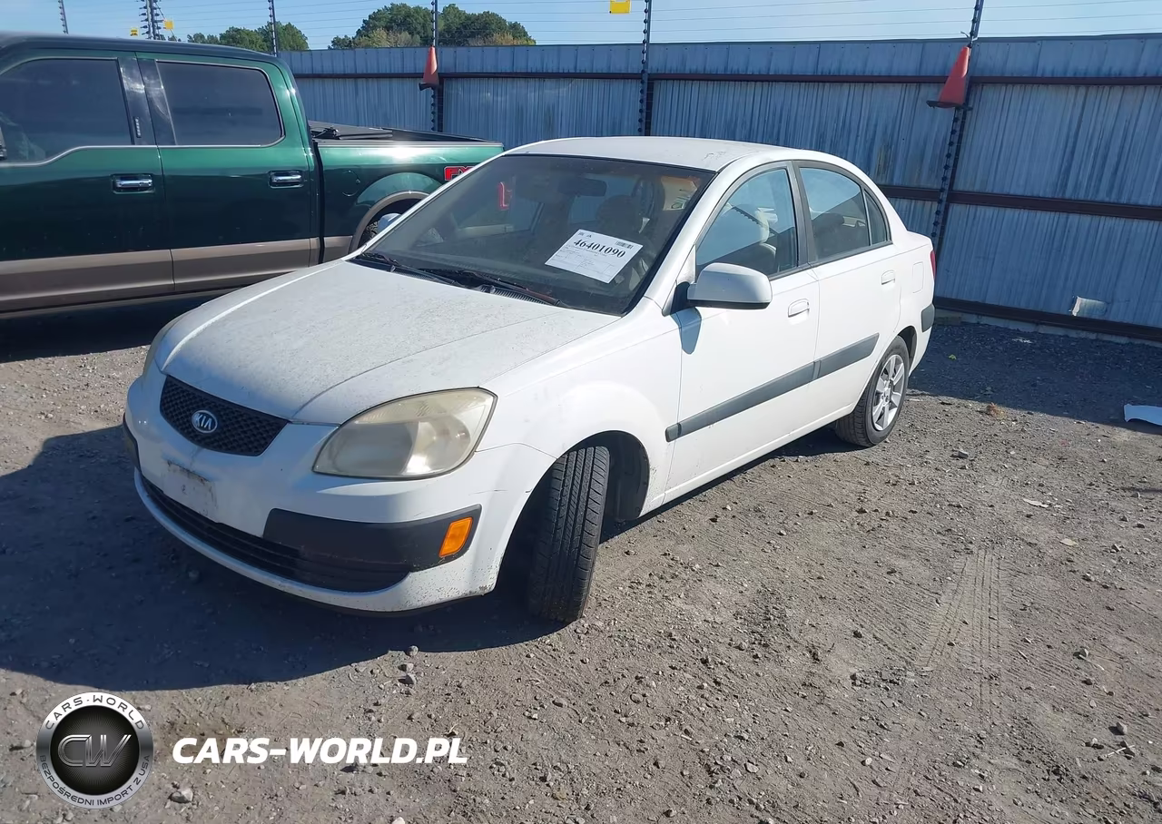 2006 Kia Rio Lx VIN:KNADE123266148508 - 2