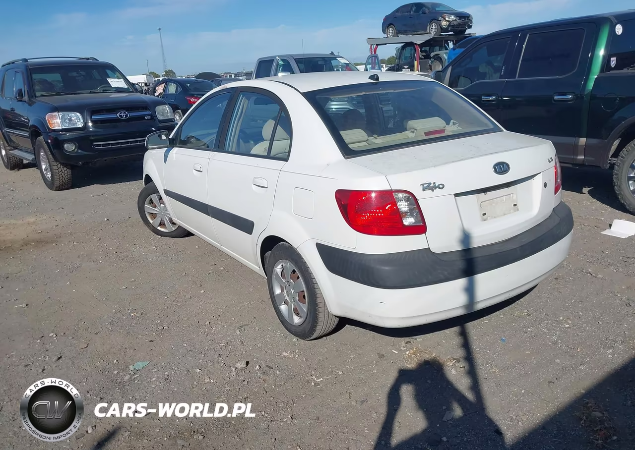 2006 Kia Rio Lx VIN:KNADE123266148508 - 3