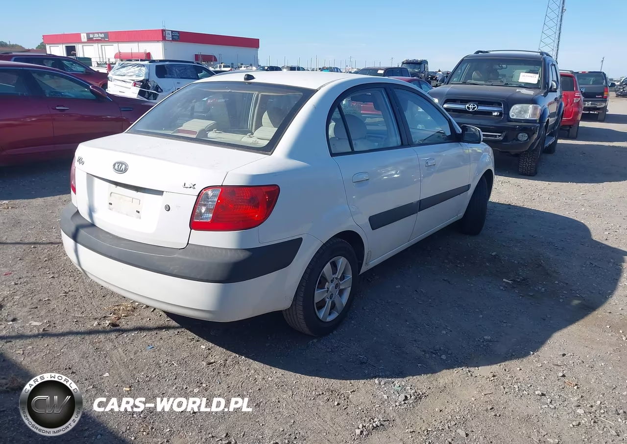 2006 Kia Rio Lx VIN:KNADE123266148508 - 4