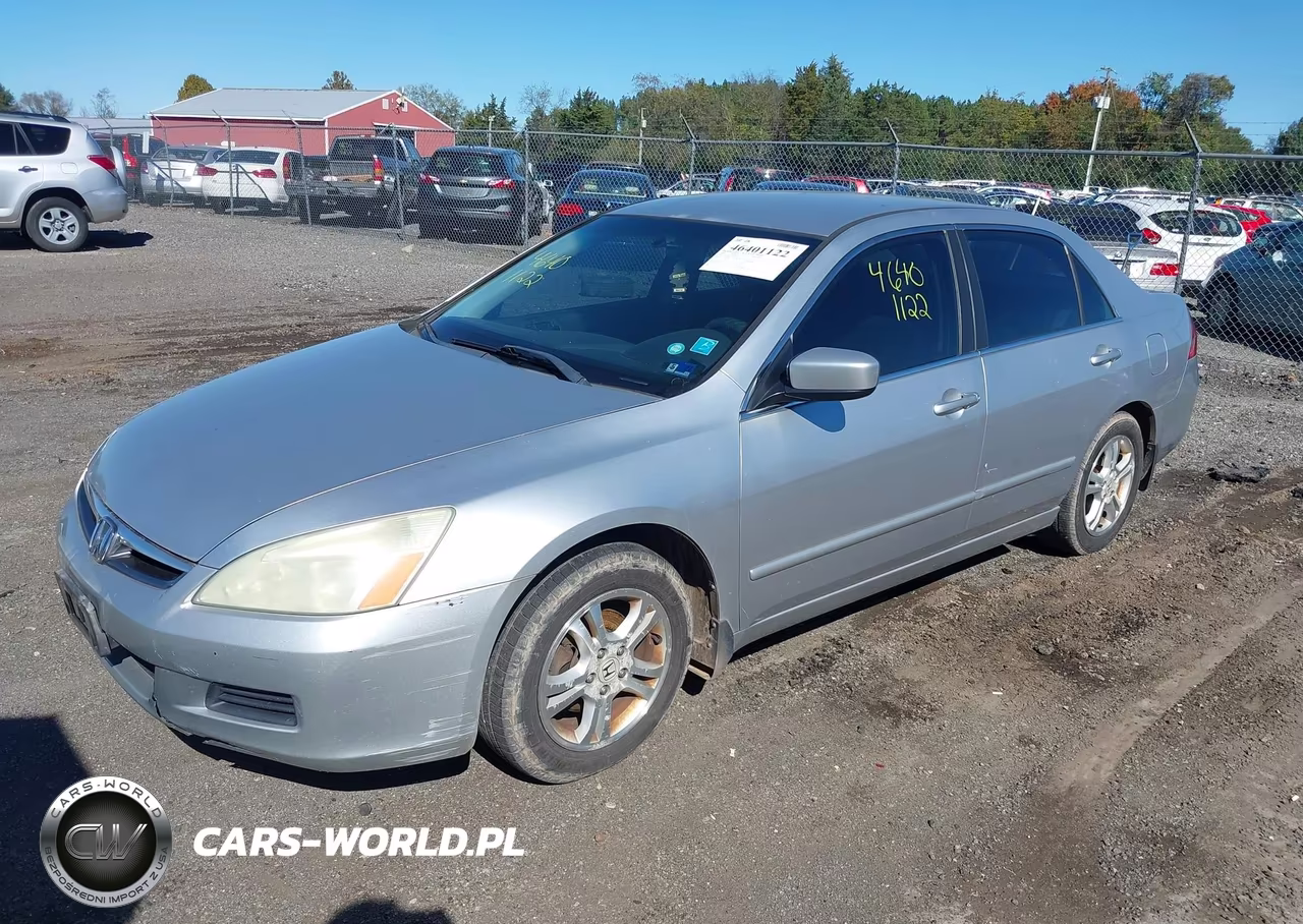 2007 Honda Accord 2.4 Se VIN:1HGCM56327A020501 - 2