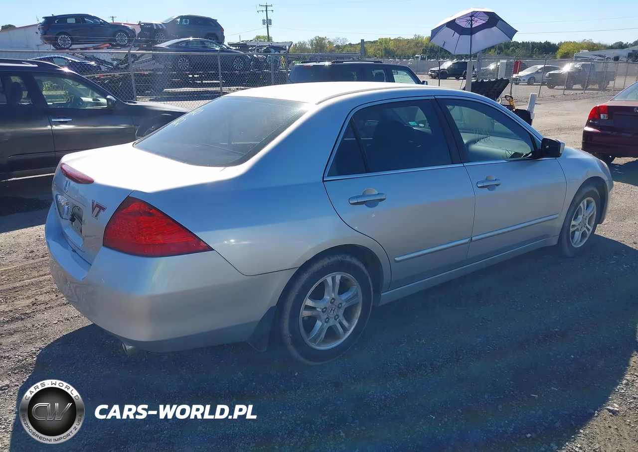 2007 Honda Accord 2.4 Se VIN:1HGCM56327A020501 - 4