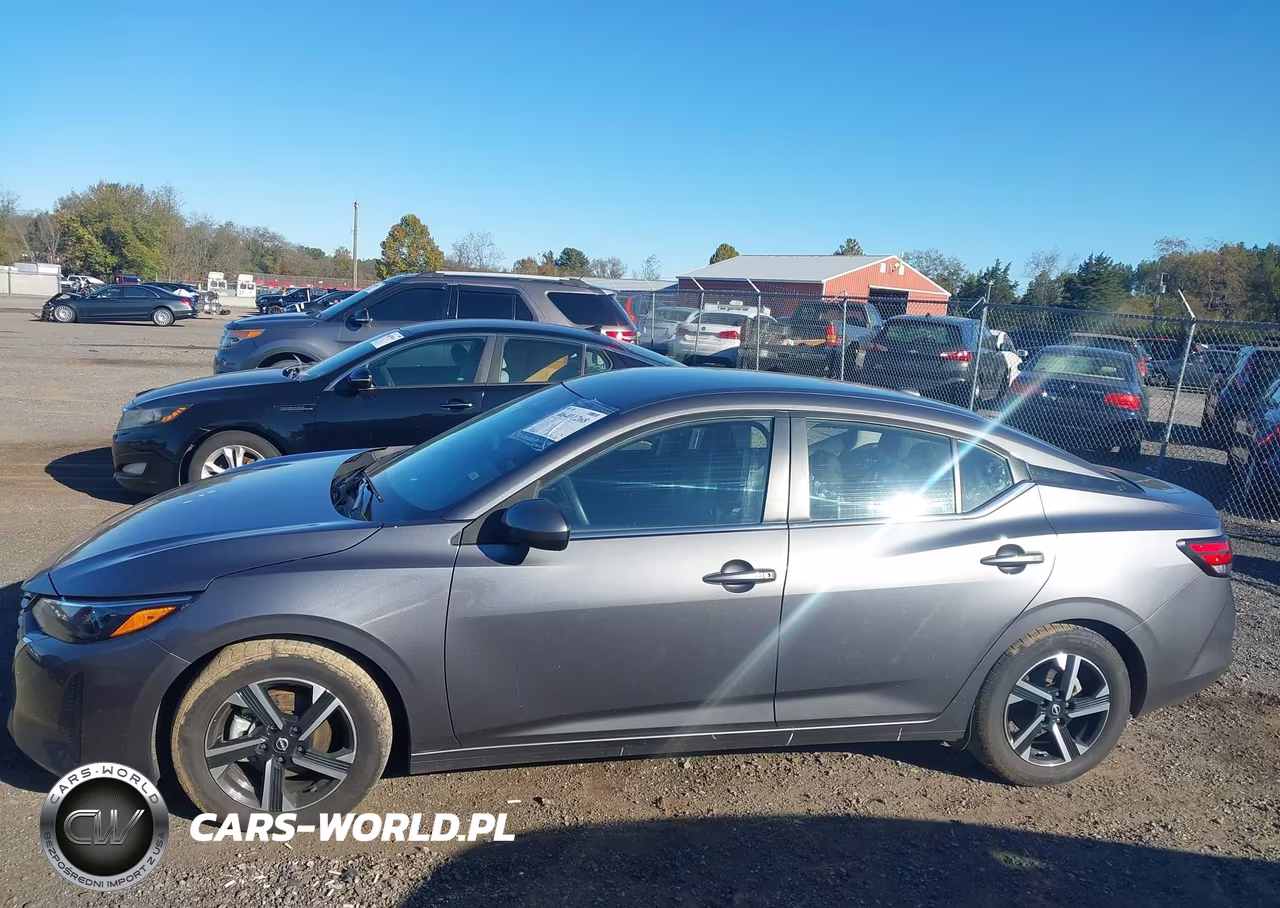 2025 Nissan Sentra Sv VIN:3N1AB8CV1SY271973 - 14