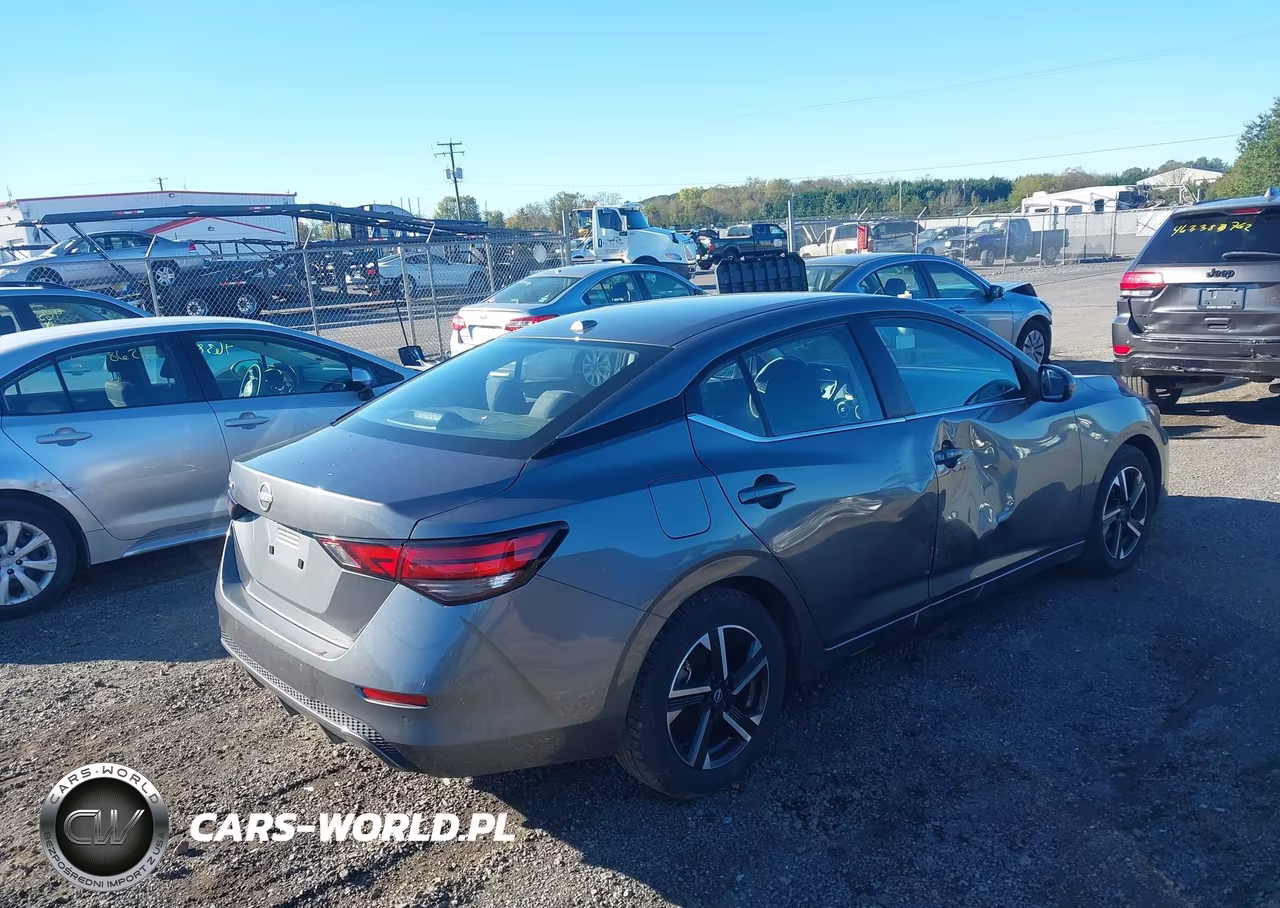 2025 Nissan Sentra Sv VIN:3N1AB8CV1SY271973 - 4