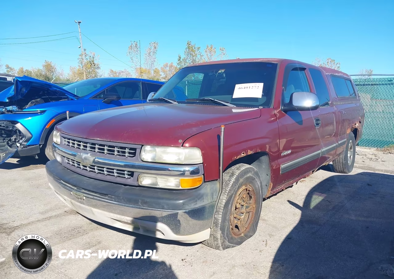 2001 Chevrolet Silverado 1500 Ls VIN:1GCEC19VX1Z215920 - 2