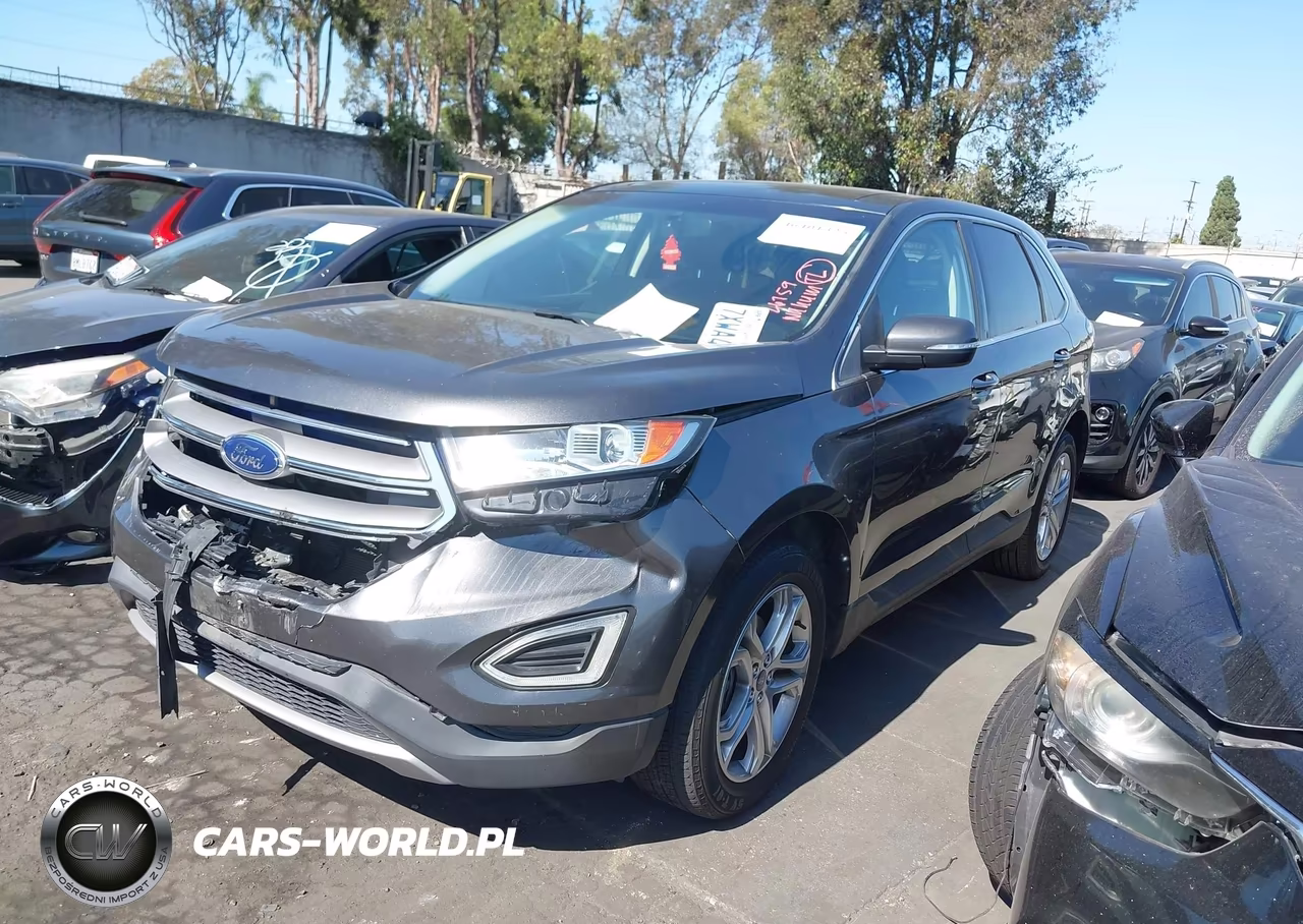 2017 Ford Edge Titanium VIN:2FMPK3K99HBB82406 - 2