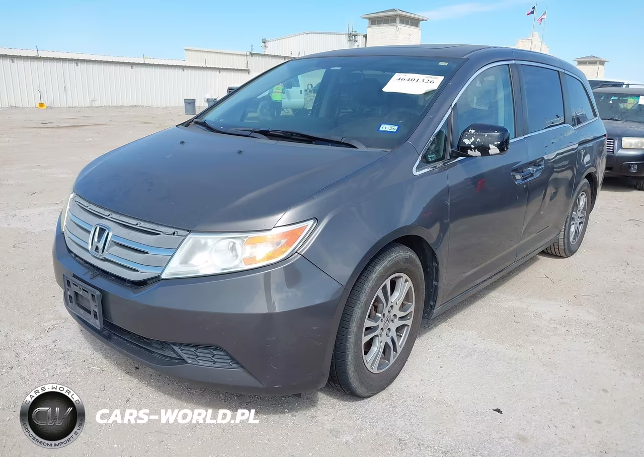 2013 Honda Odyssey Ex-L VIN:5FNRL5H65DB009742 - 2