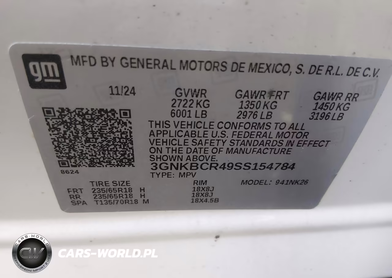 2025 Chevrolet Blazer Fwd 2Lt VIN:3GNKBCR49SS154784 - 9