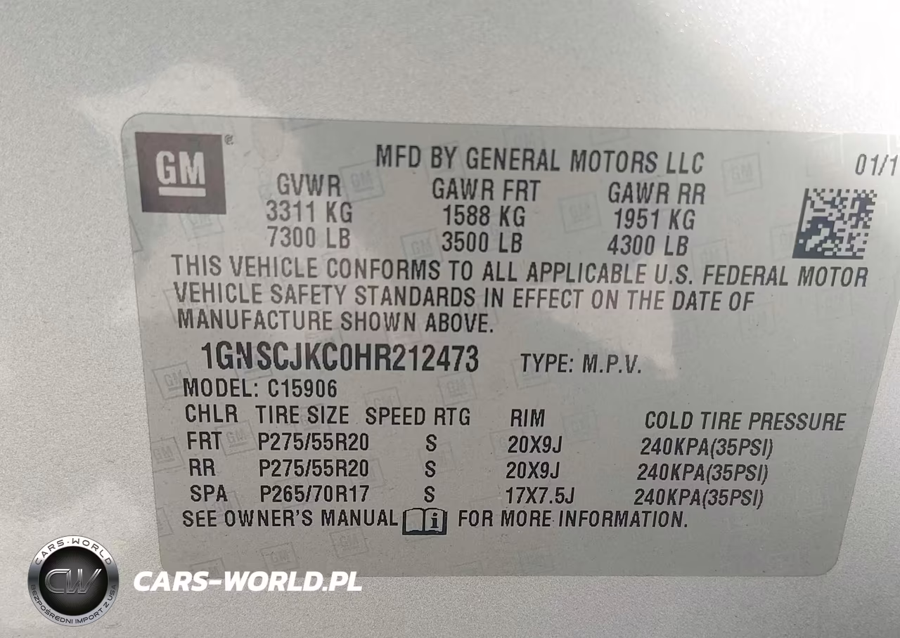 2017 Chevrolet Suburban Premier VIN:1GNSCJKC0HR212473 - 9