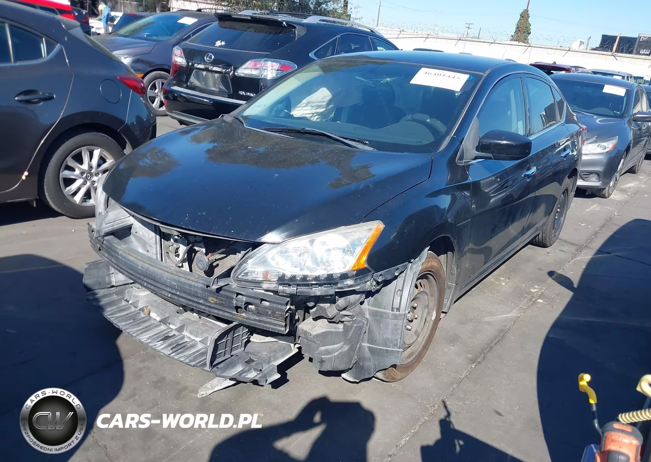 2014 Nissan Sentra Sv VIN:3N1AB7AP5EL695284 - 2