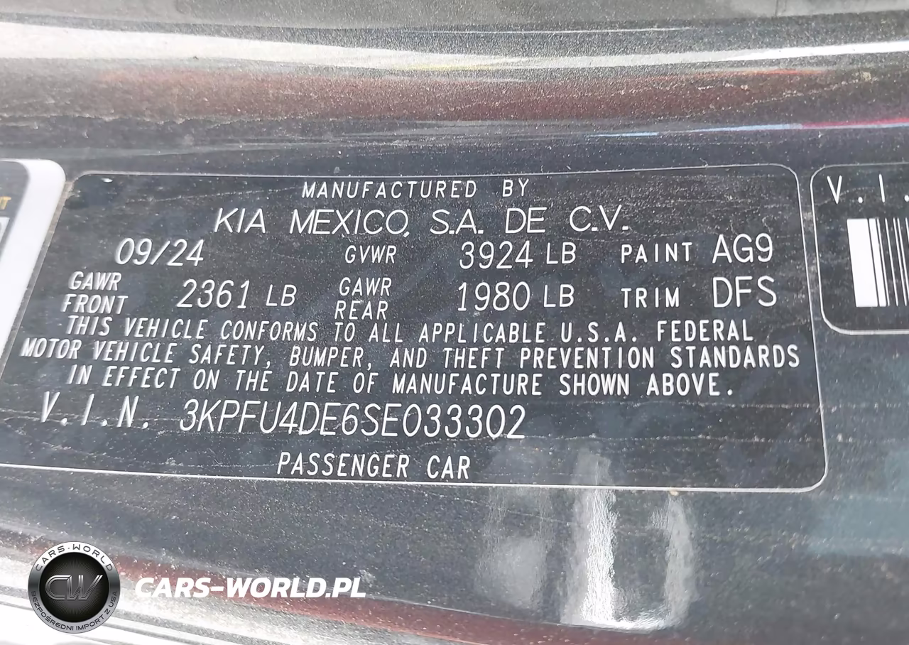 2025 Kia K4 Ex VIN:3KPFU4DE6SE033302 - 9