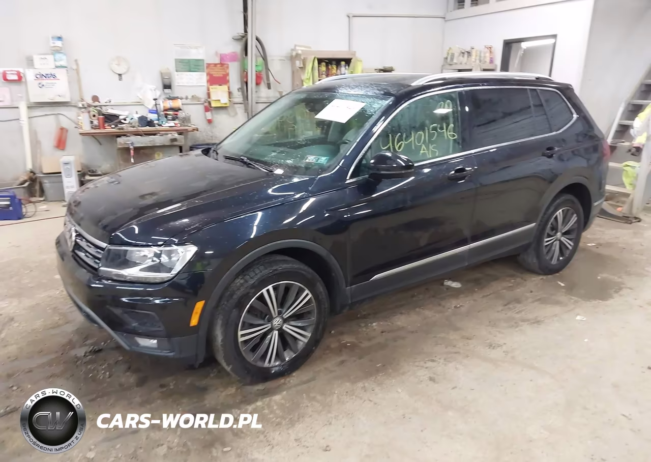 2019 Volkswagen Tiguan 2.0T Se-2.0T Sel-2.0T Sel R-Line-2.0T Sel R-Line Black VIN:3VV2B7AX6KM136402 - 2