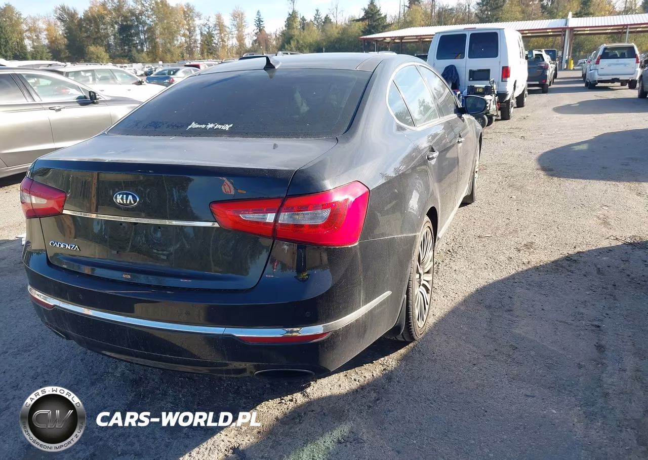 2014 Kia Cadenza Premium VIN:KNALN4D79E5132212 - 4