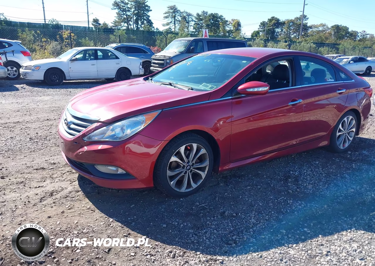 2014 Hyundai Sonata Se VIN:5NPEC4AC0EH881158 - 2
