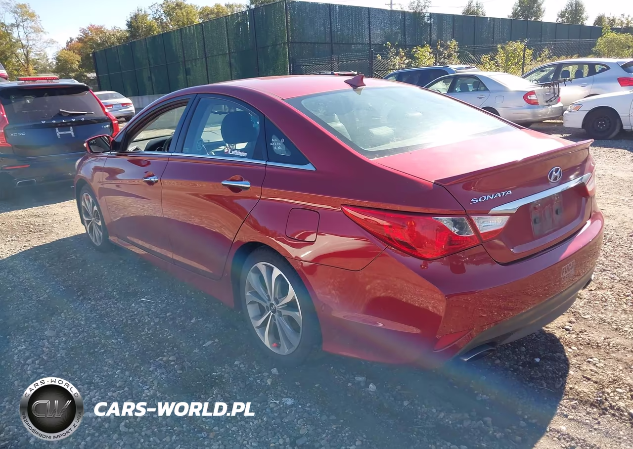 2014 Hyundai Sonata Se VIN:5NPEC4AC0EH881158 - 3