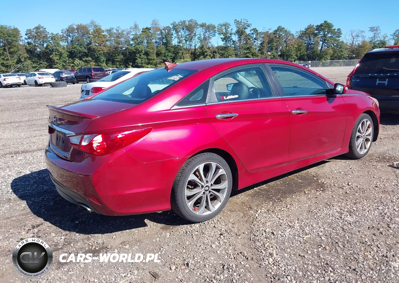2014 Hyundai Sonata Se VIN:5NPEC4AC0EH881158 - 4