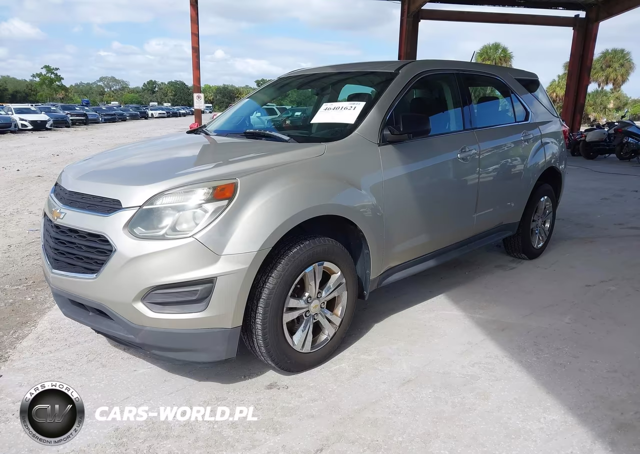 2016 Chevrolet Equinox Ls VIN:2GNALBEK1G1167863 - 2