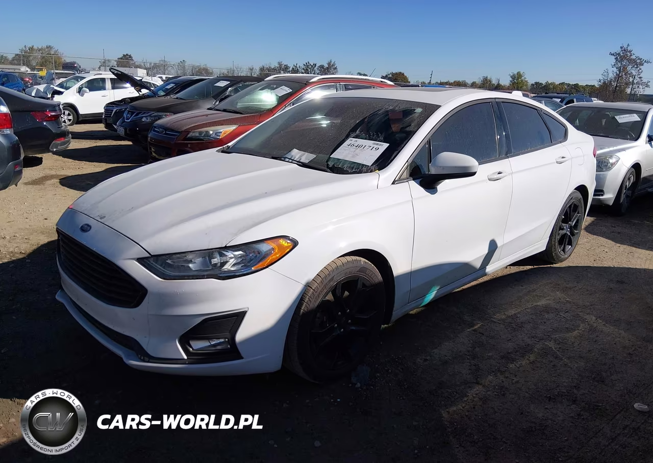 2019 Ford Fusion Se VIN:3FA6P0HD9KR249452 - 2