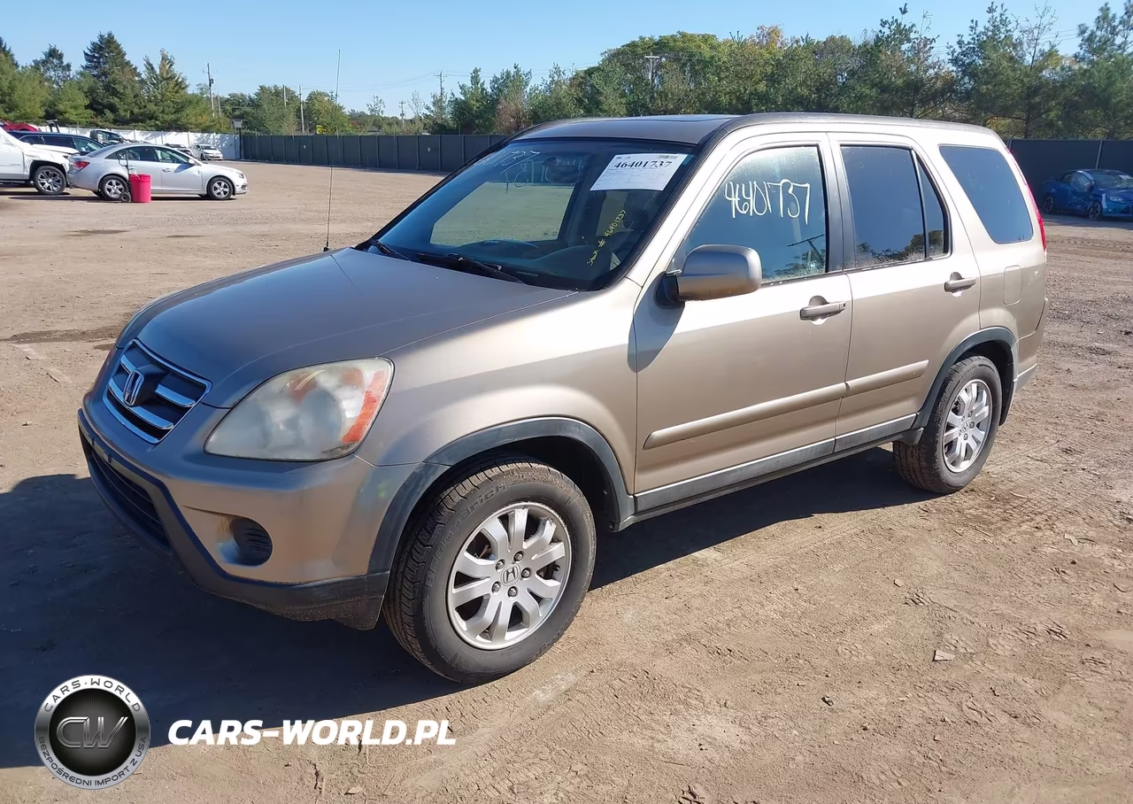 2005 Honda Cr-V Se VIN:SHSRD78905U340824 - 2