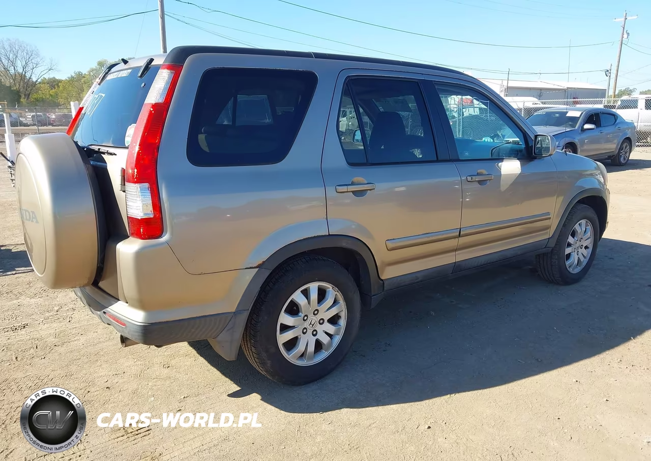 2005 Honda Cr-V Se VIN:SHSRD78905U340824 - 4