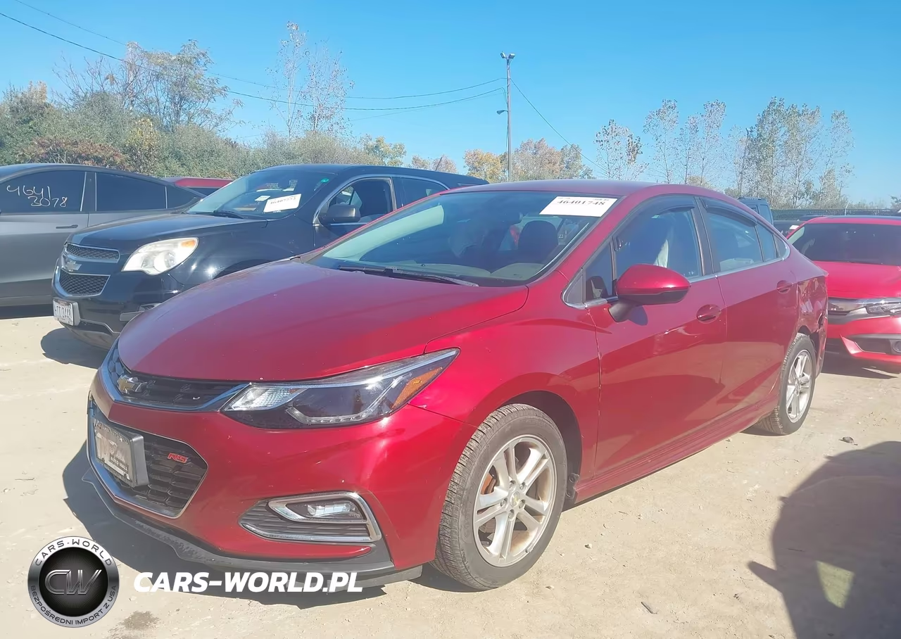 2017 Chevrolet Cruze Lt Auto VIN:1G1BE5SM4H7147991 - 2