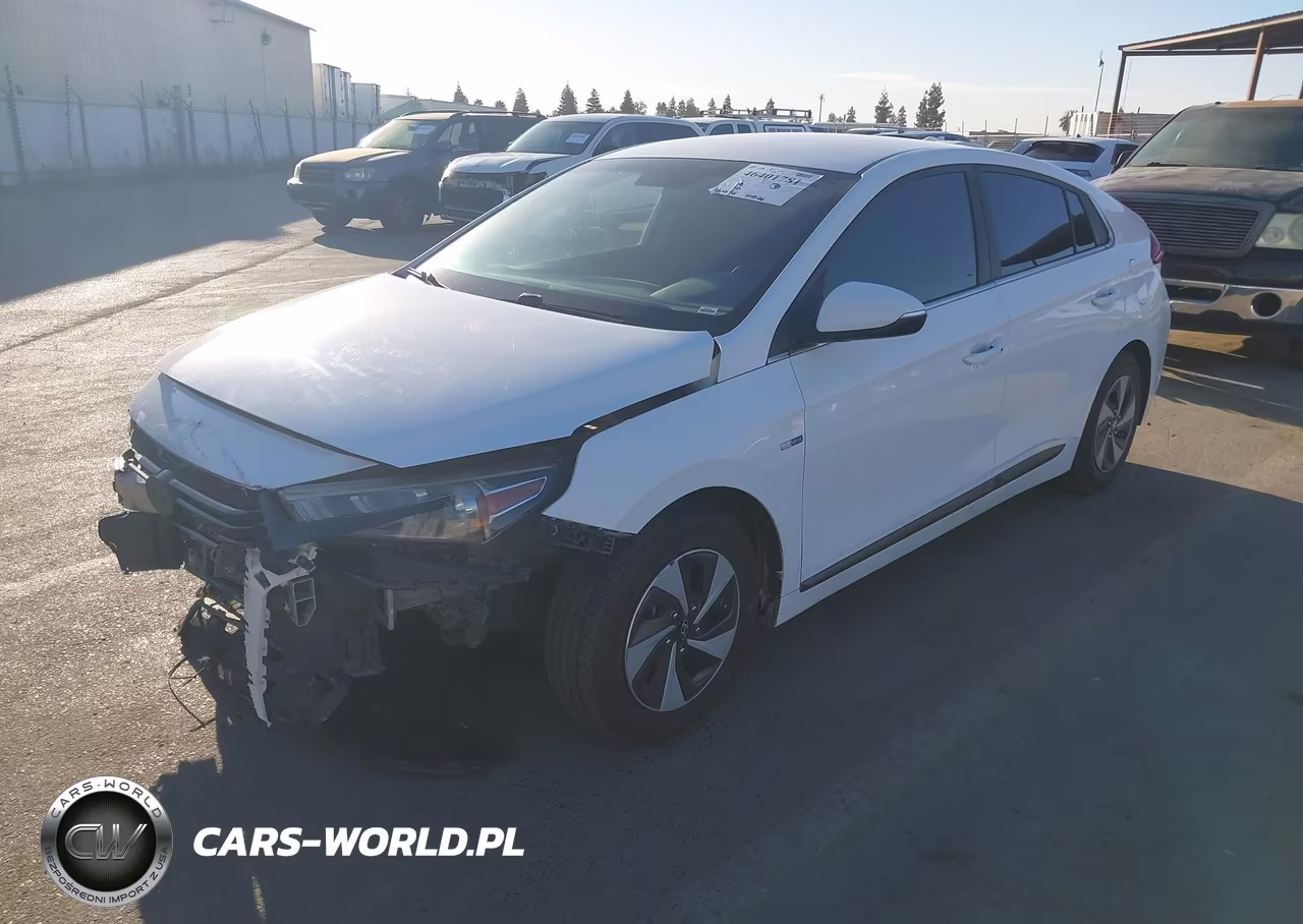 2017 Hyundai Ioniq Hybrid Sel VIN:KMHC75LC1HU049607 - 2