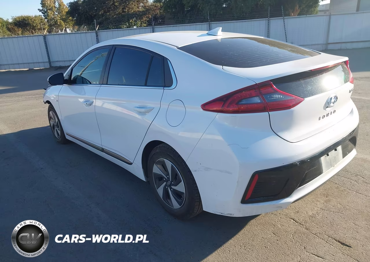 2017 Hyundai Ioniq Hybrid Sel VIN:KMHC75LC1HU049607 - 3