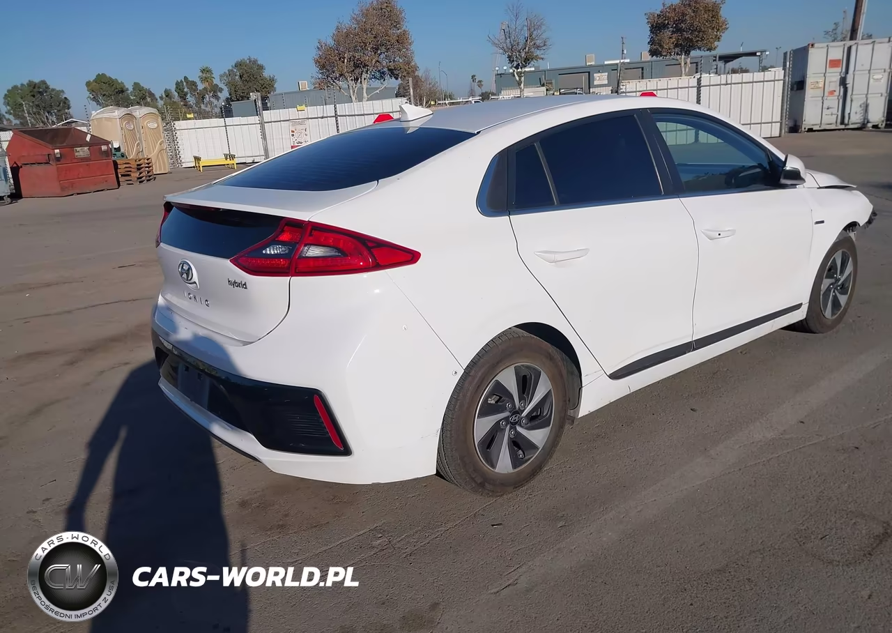 2017 Hyundai Ioniq Hybrid Sel VIN:KMHC75LC1HU049607 - 4