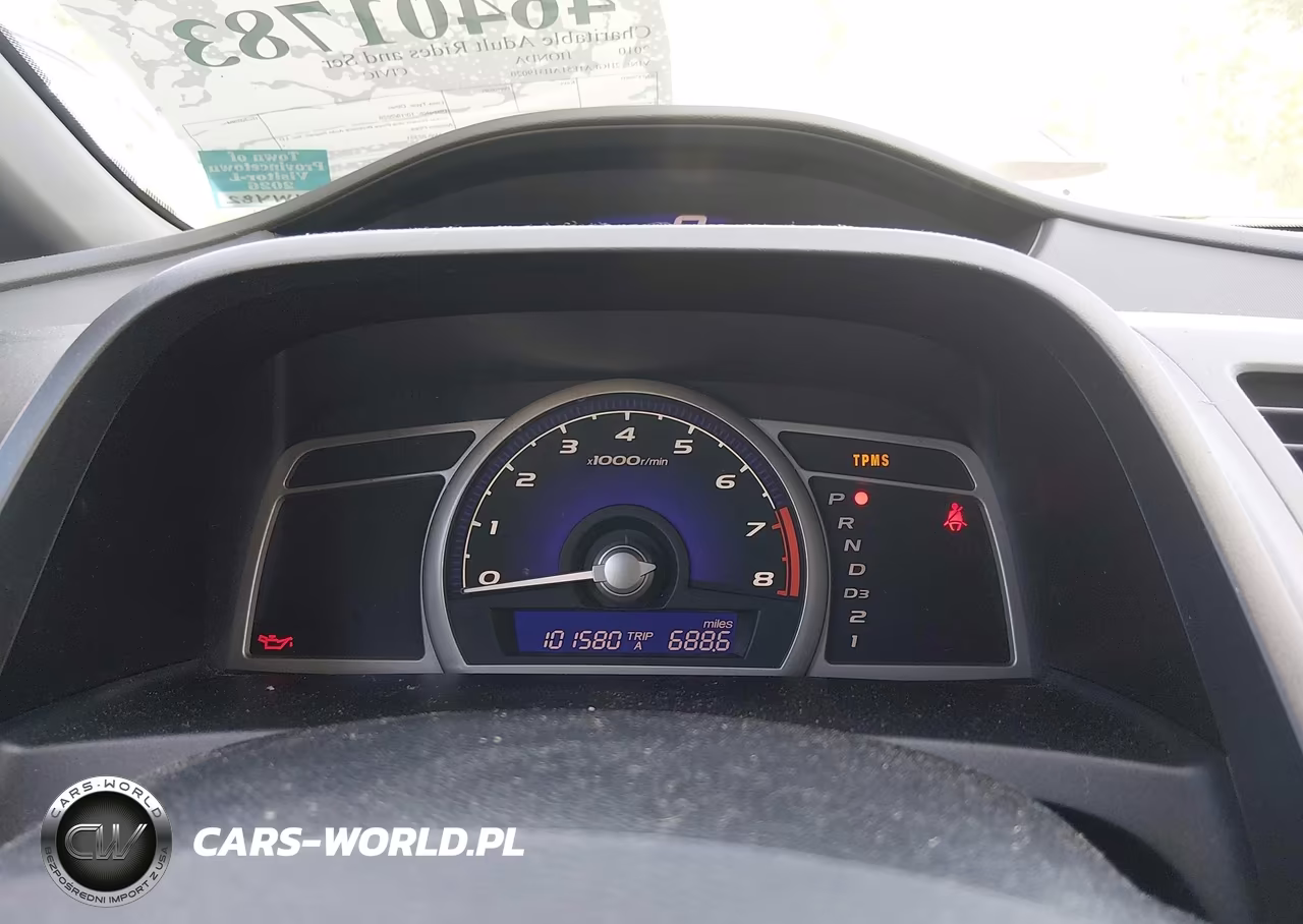 2010 Honda Civic Lx VIN:2HGFA1F51AH319020 - 7