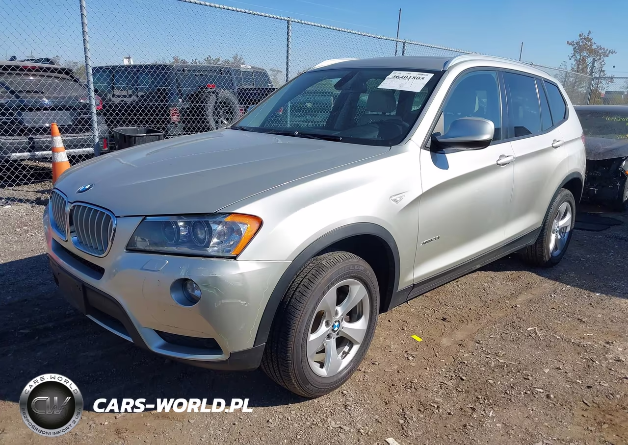 2012 BMW X3 xDrive28I VIN:5UXWX5C5XCL725830 - 2