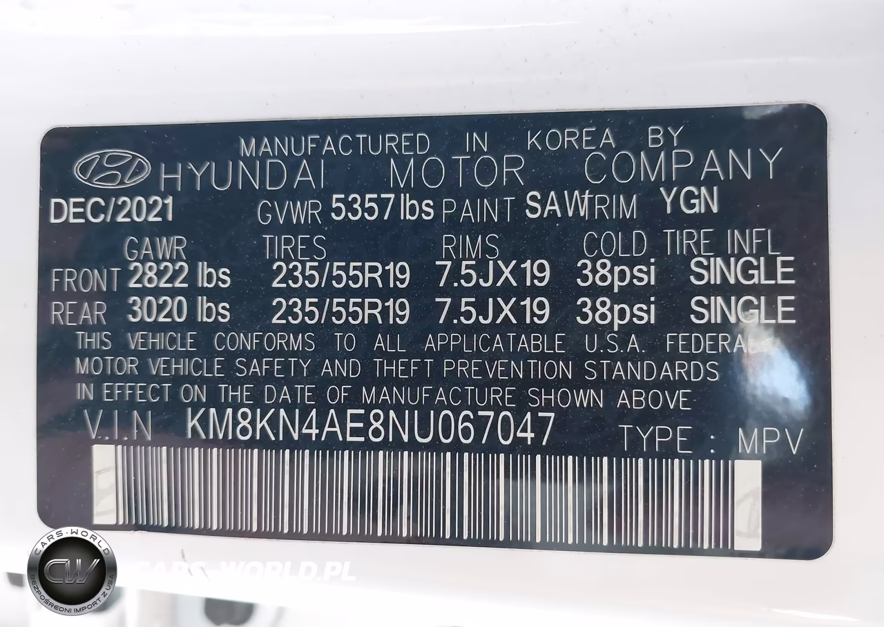 2022 Hyundai Ioniq 5 Sel VIN:KM8KN4AE8NU067047 - 9