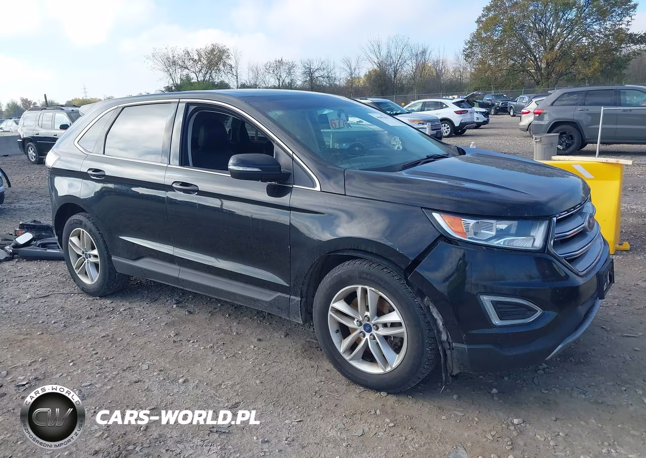 2017 Ford Edge Sel VIN:2FMPK4J96HBC42147 - 1