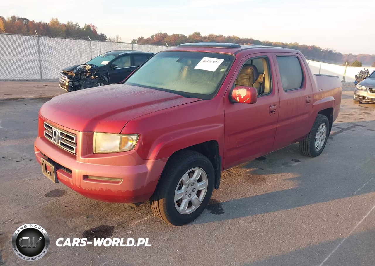 2006 Honda Ridgeline Rtl VIN:2HJYK16576H506589 - 2