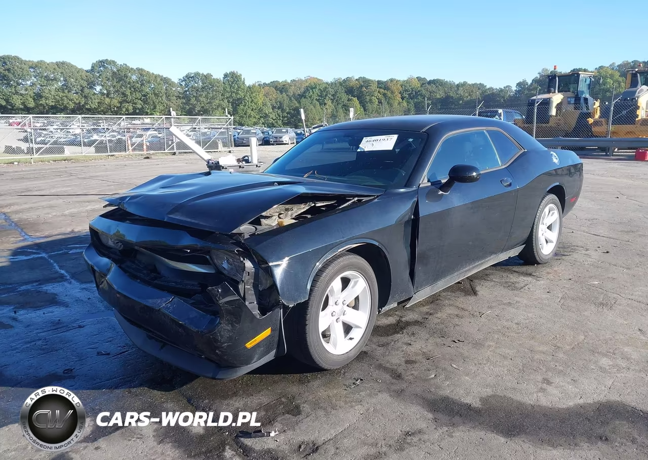 2012 Dodge Challenger Sxt VIN:2C3CDYAGXCH141593 - 2