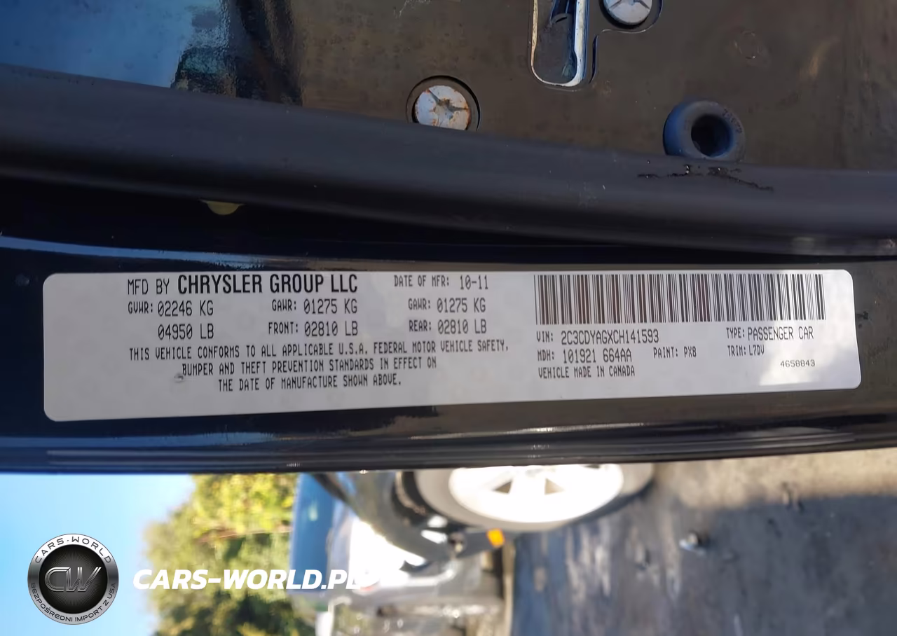 2012 Dodge Challenger Sxt VIN:2C3CDYAGXCH141593 - 9