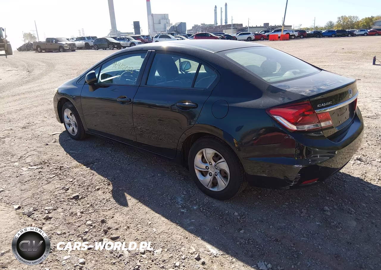 2013 Honda Civic Lx VIN:2HGFB2F52DH594001 - 3