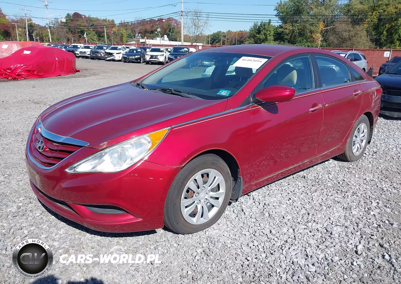 2012 Hyundai Sonata Gls VIN:5NPEB4AC7CH386018 - 2