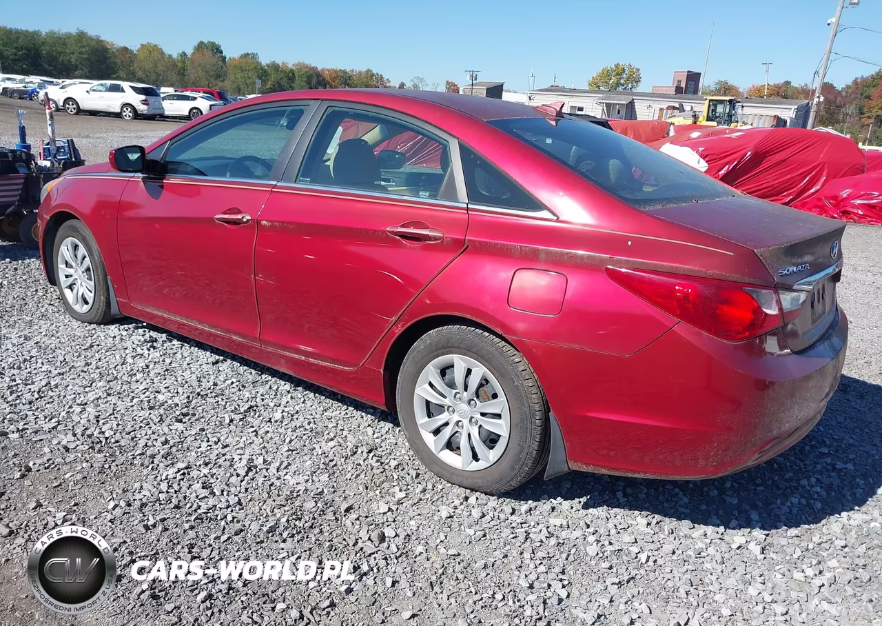 2012 Hyundai Sonata Gls VIN:5NPEB4AC7CH386018 - 3