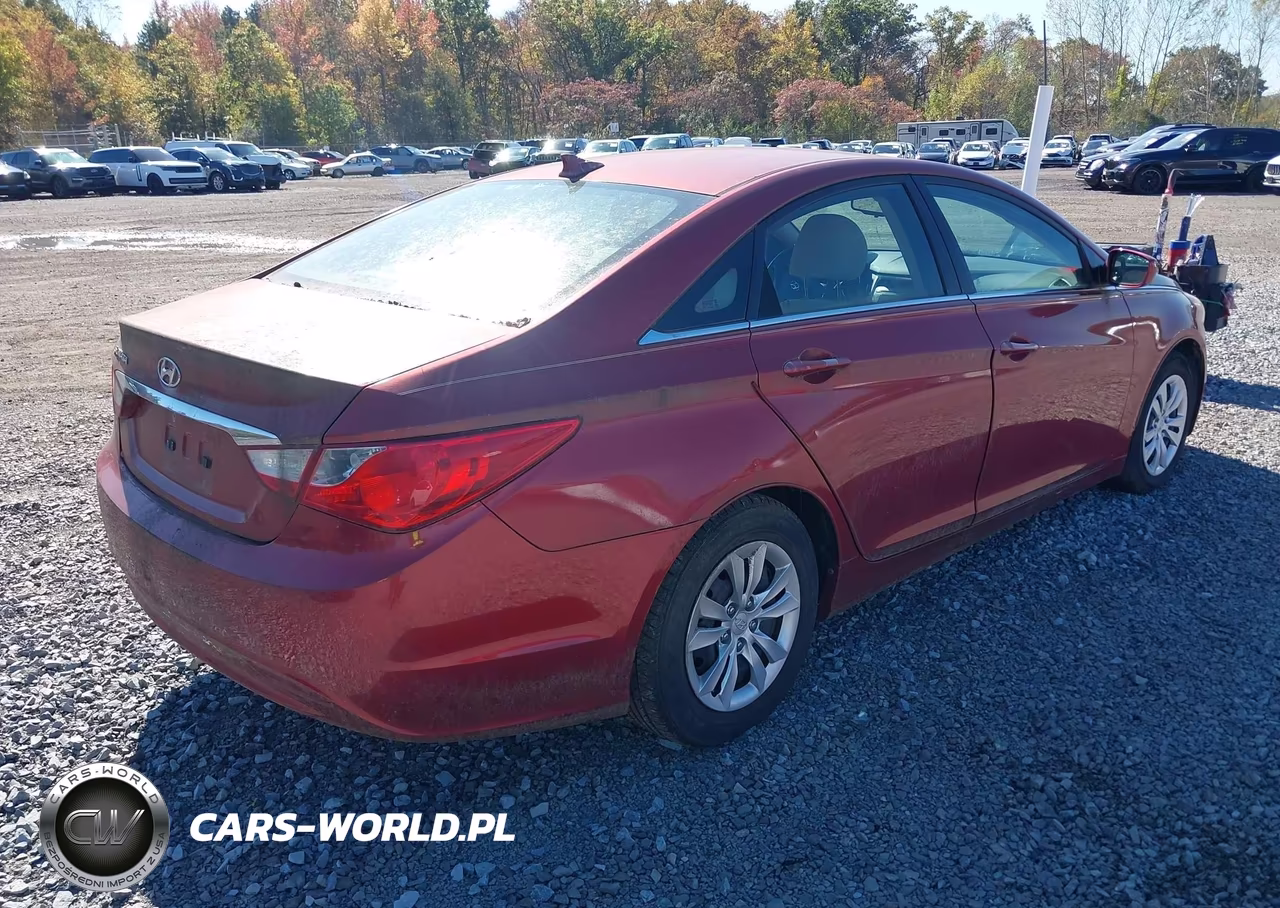 2012 Hyundai Sonata Gls VIN:5NPEB4AC7CH386018 - 4